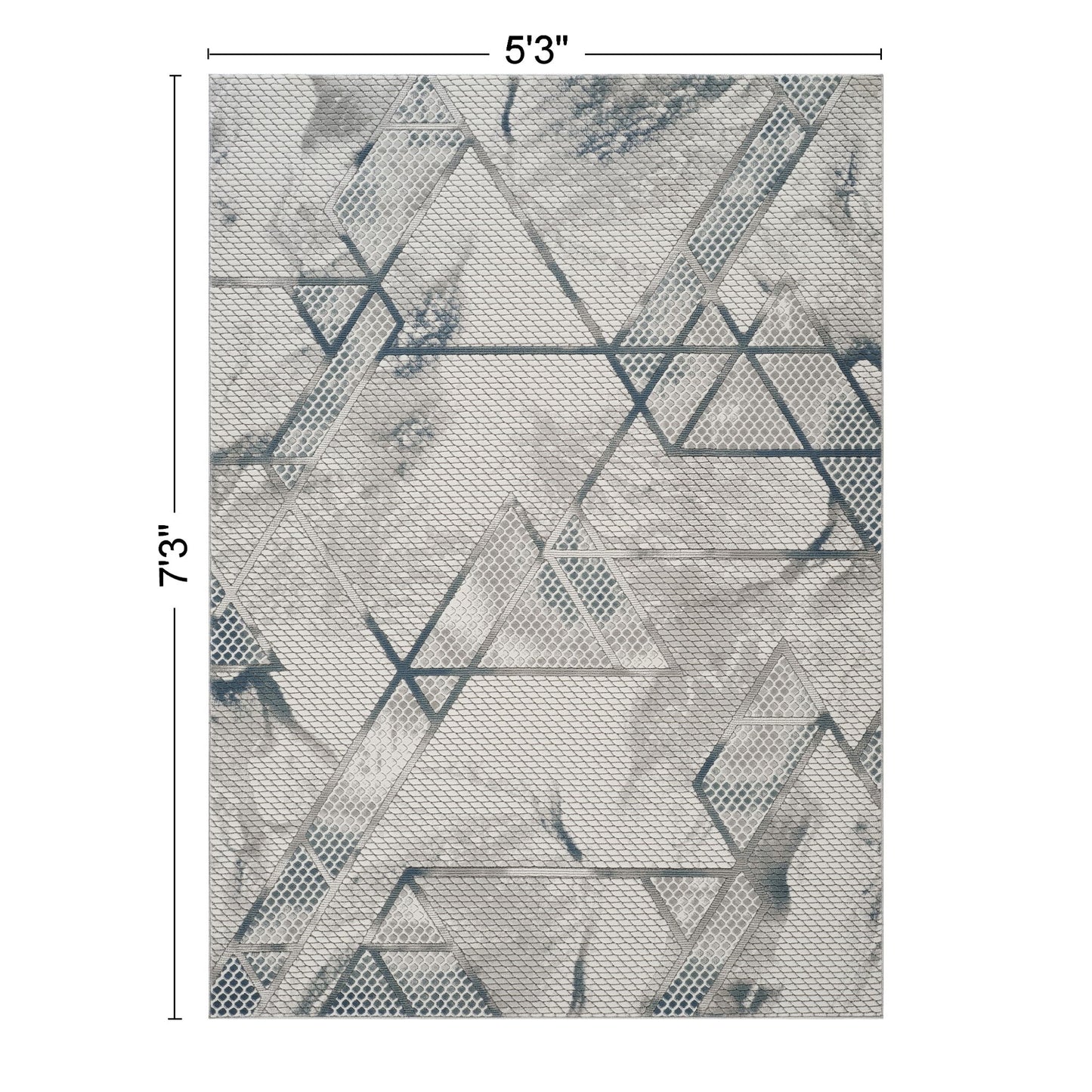 Geometrix - Rug With Geometric Effect Icona Home Decor
