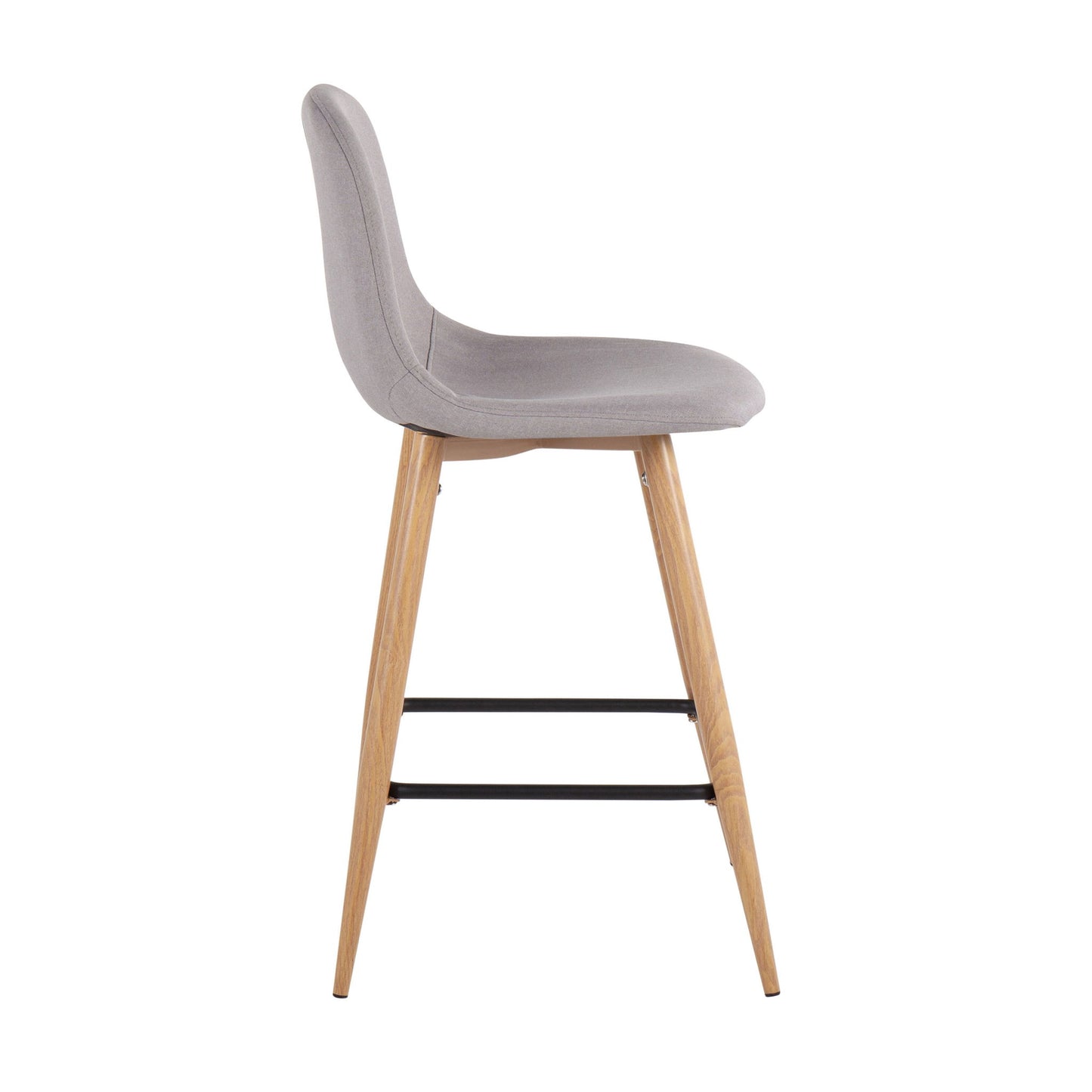 Pebble - Mid Century / Modern Counter Stool (Set of 2) Lumi Source