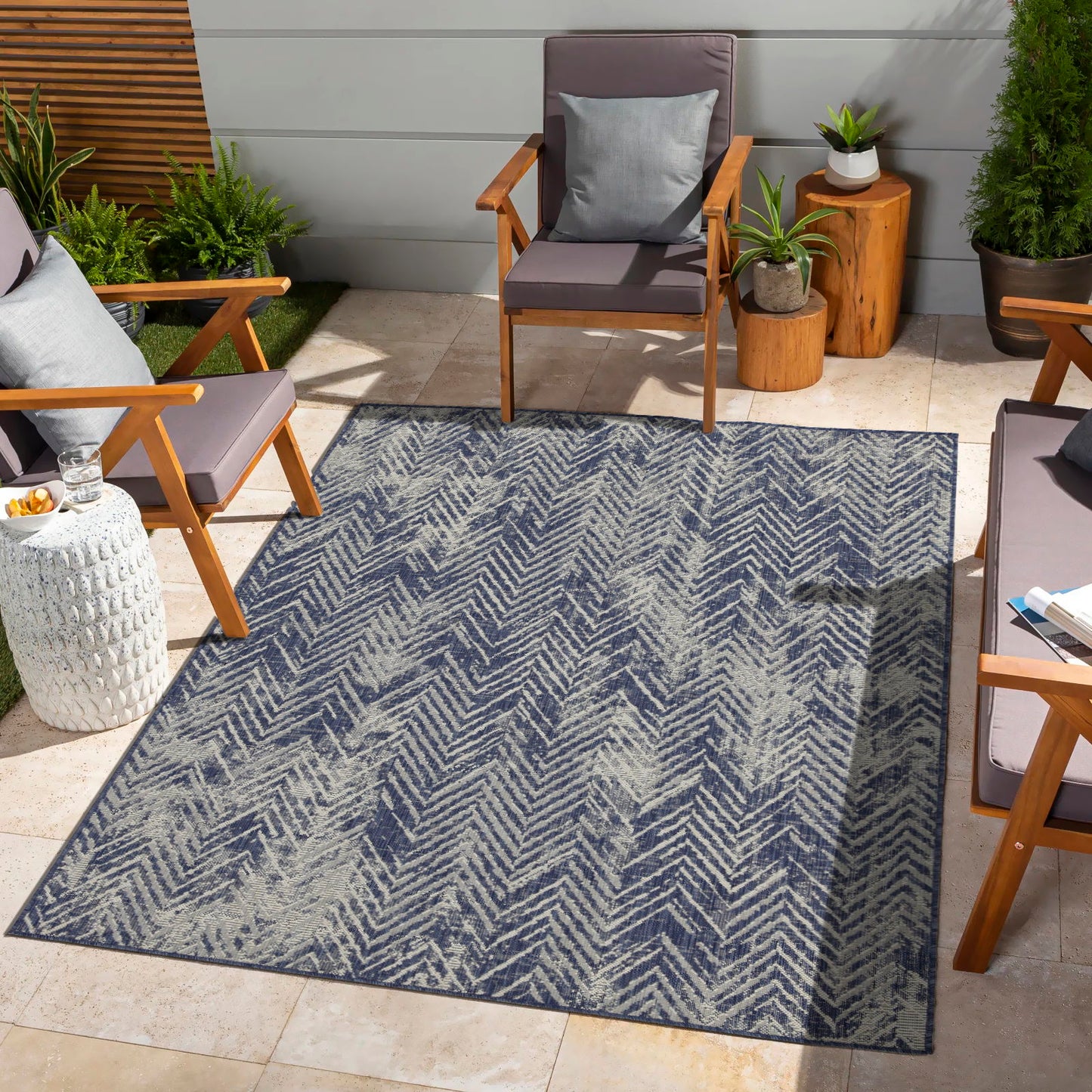 Sunshine - Polyester Indoor / Outdoor Area Rug Icona Home Decor