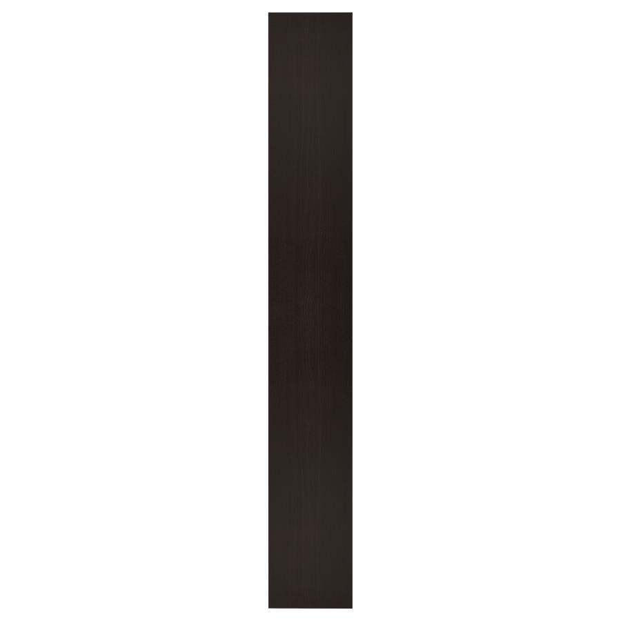 Eliam - 8-Shelf Bookcase - Cappuccino CoasterEveryday