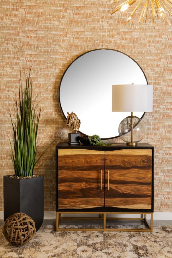Zara - 2-Door Wood Accent Storage Cabinet CoasterElevations