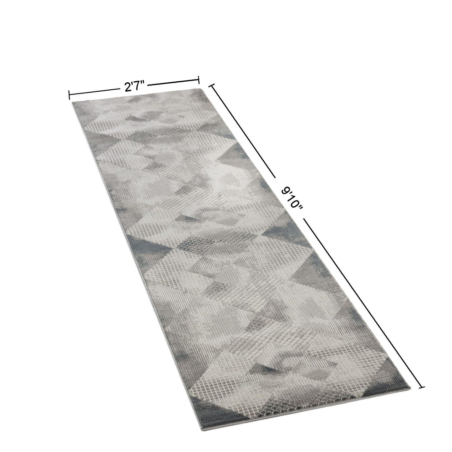 Geometrix - Area Rug With Geometric Effect Icona Home Decor