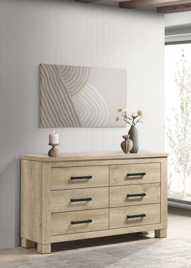 Oakglen - 6-Drawer Bedroom Dresser Coaster Fine Furniture