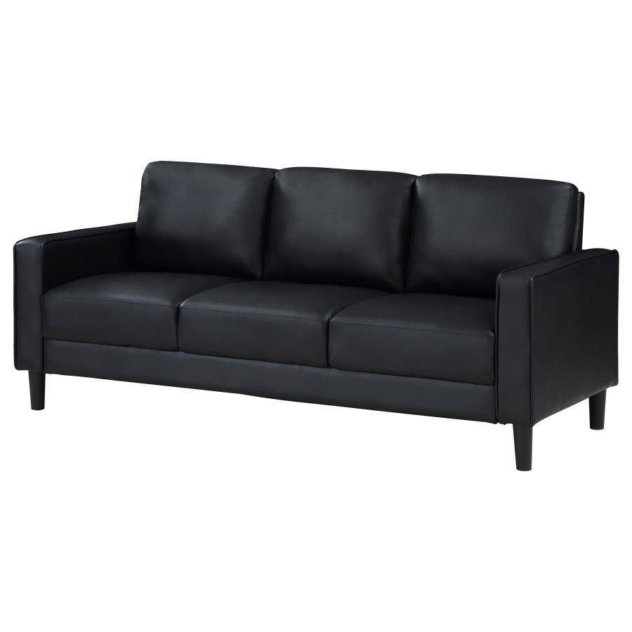 Ruth - Upholstered Track Arm Sofa Coaster Fine Furniture