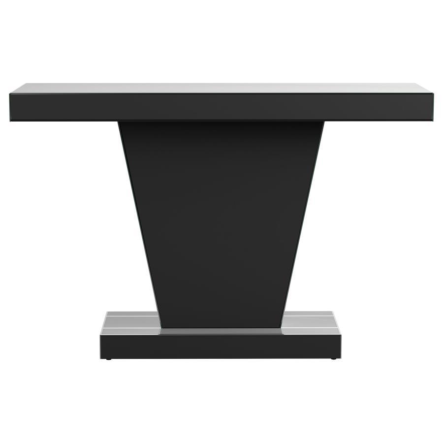 Crocus - Rectangular Mirrored Entryway Console Table - Silver CoasterEssence