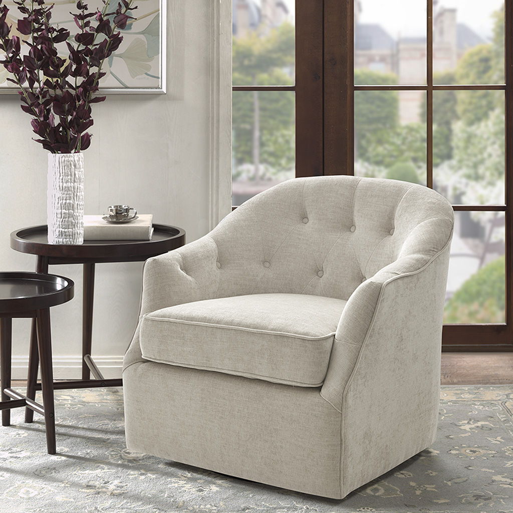 Calvin - Swivel Chair - Natural Madison Park
