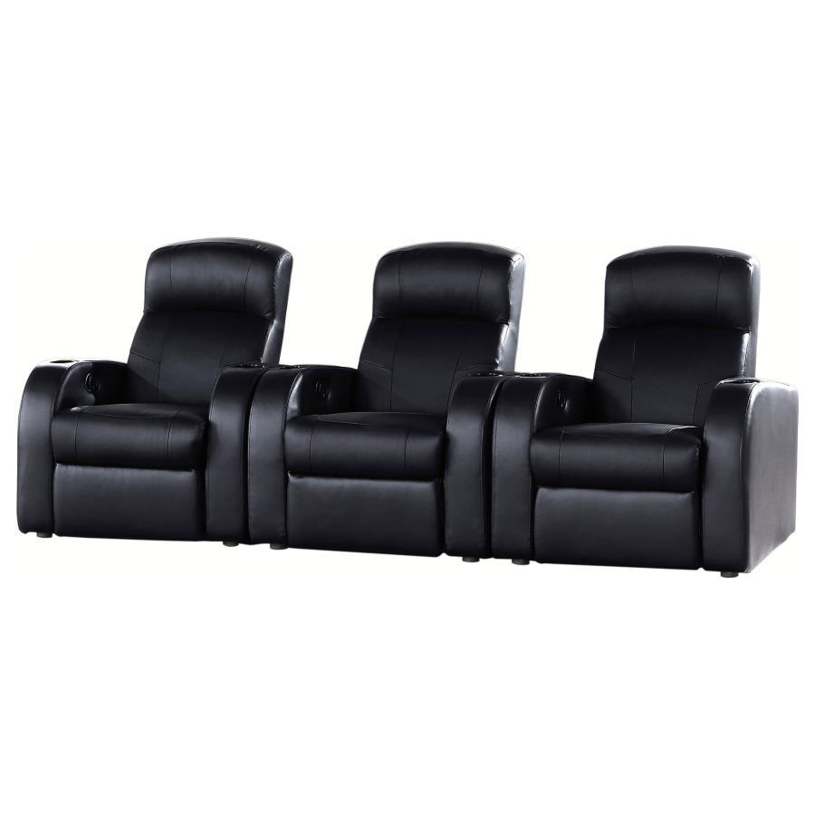 Cyrus - Upholstered Home Theater Seating CoasterEssence