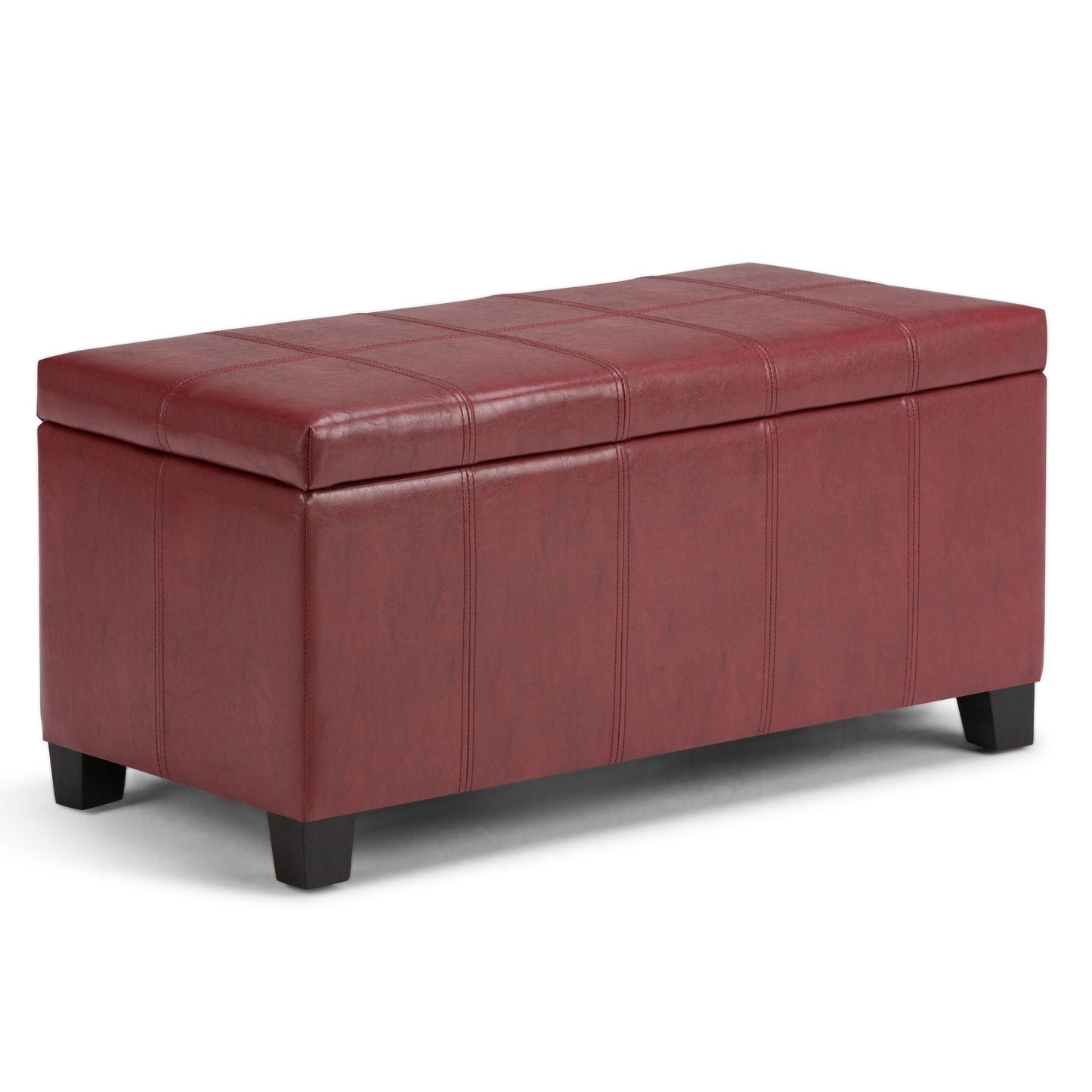 Dover - Upholstered Storage Ottoman Bench Simpli-Home
