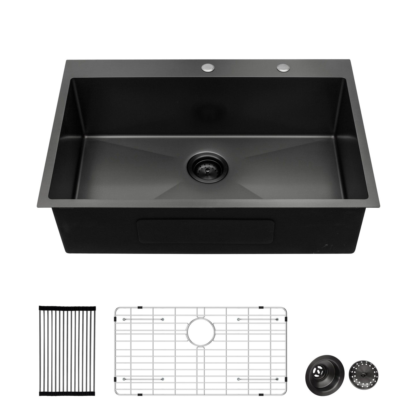 Topmount Kitchen Sink 16 Gauge, Single Bowl Daily Nest