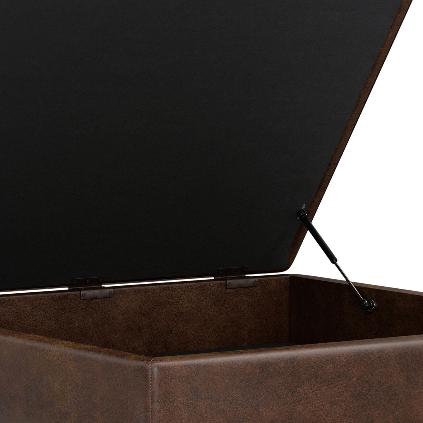 Owen - Multifunctional Square Coffee Table Storage Ottoman Simpli-Home