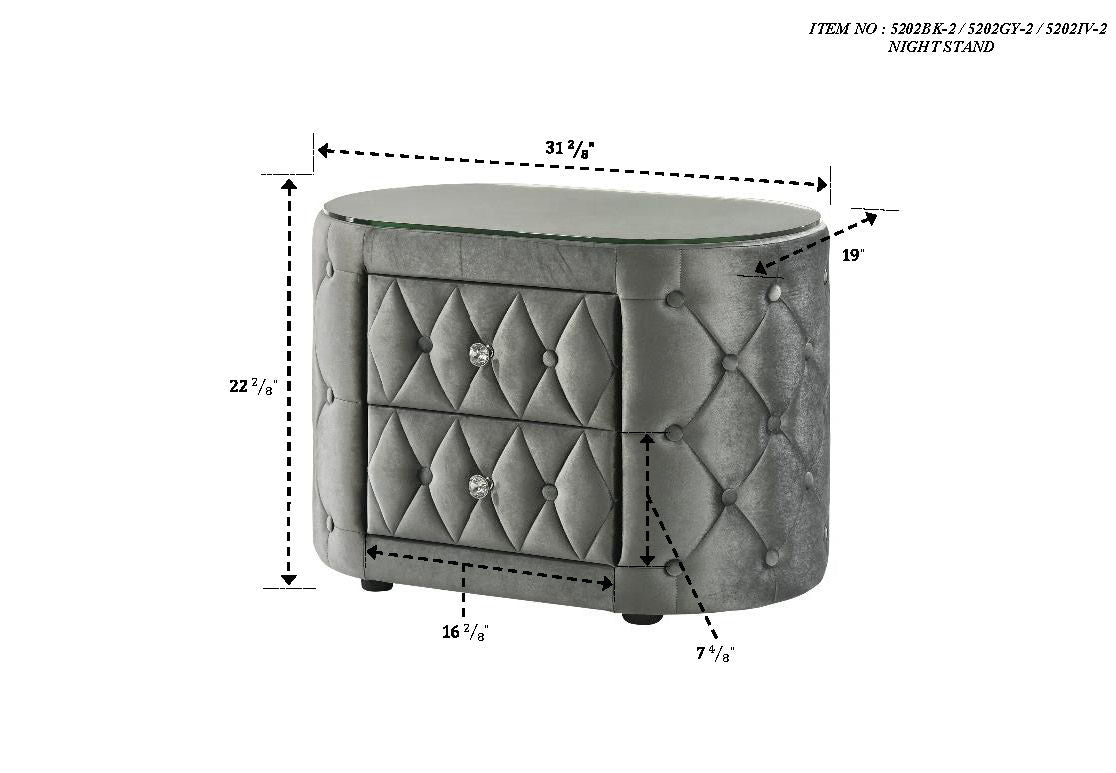 Voltare - Nightstand Crown Mark