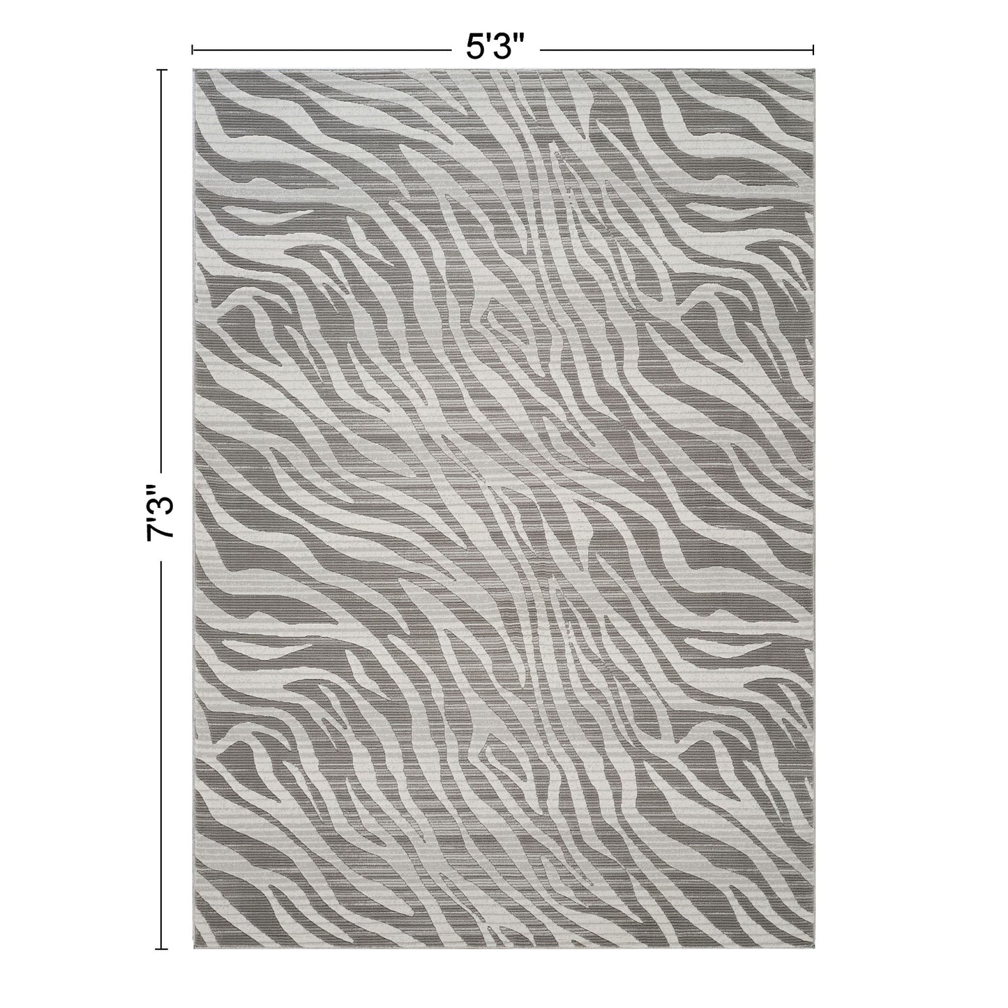 Geometrix - Contemporary Rug With Geometric 3D Effect Icona Home Decor