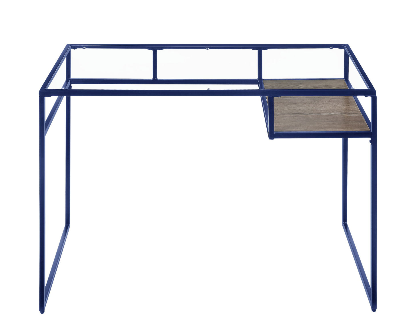 Yasin - Glass Top Writing Desk Acme