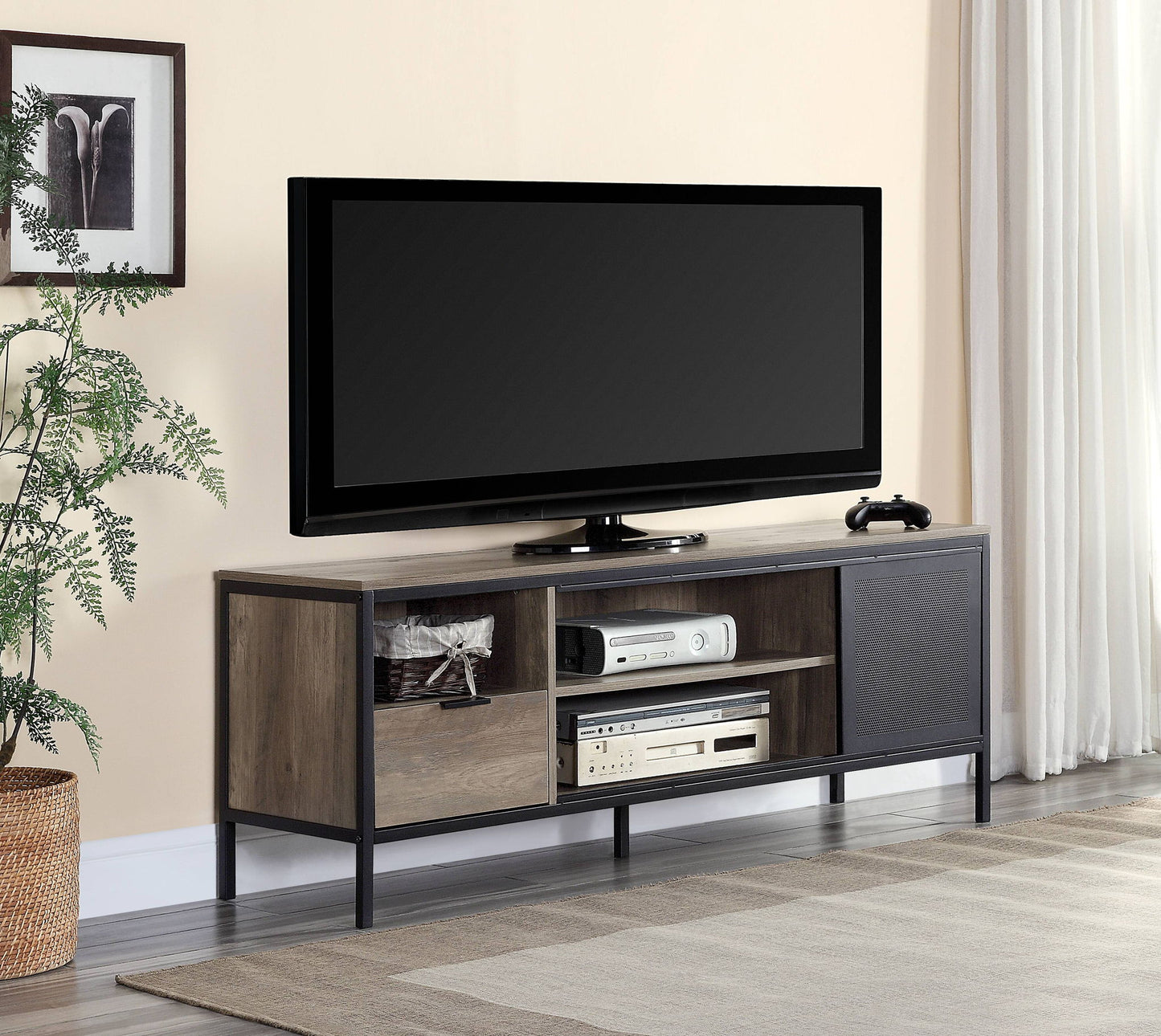 Nantan - Rustic TV Stand Acme