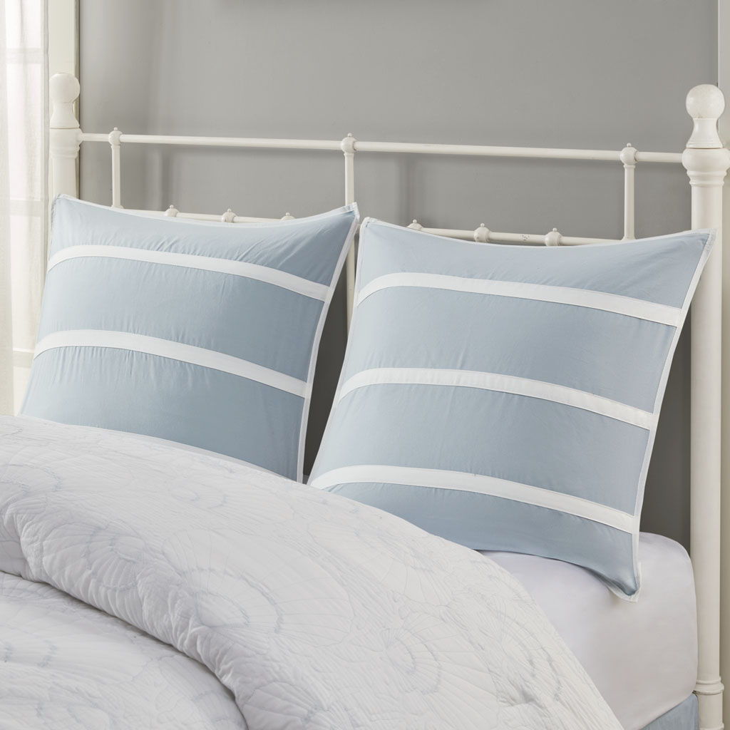 Crystal Beach - Euro Sham - Blue Harbor House