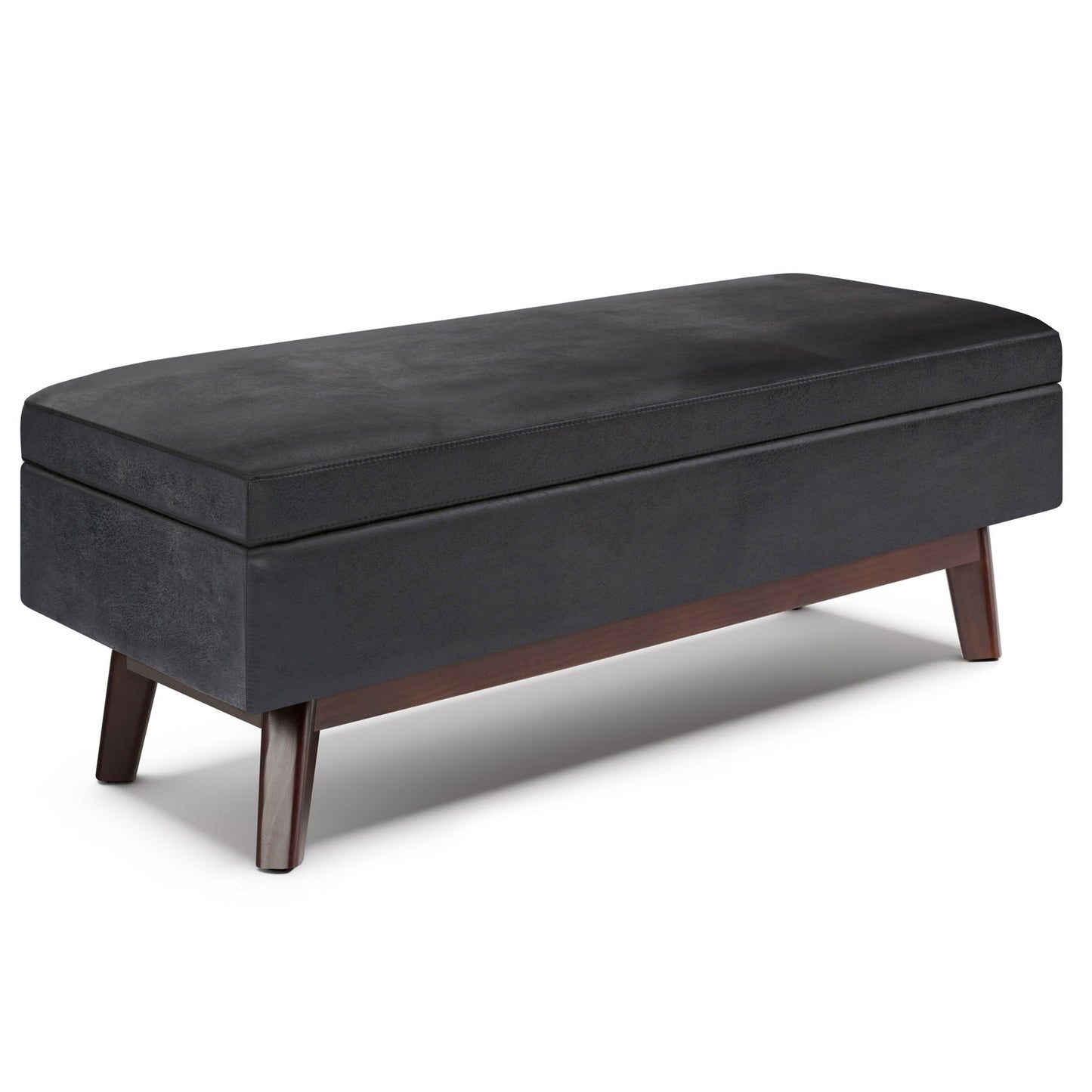 Owen - Upholstered Rectangular Storage Ottoman Simpli-Home