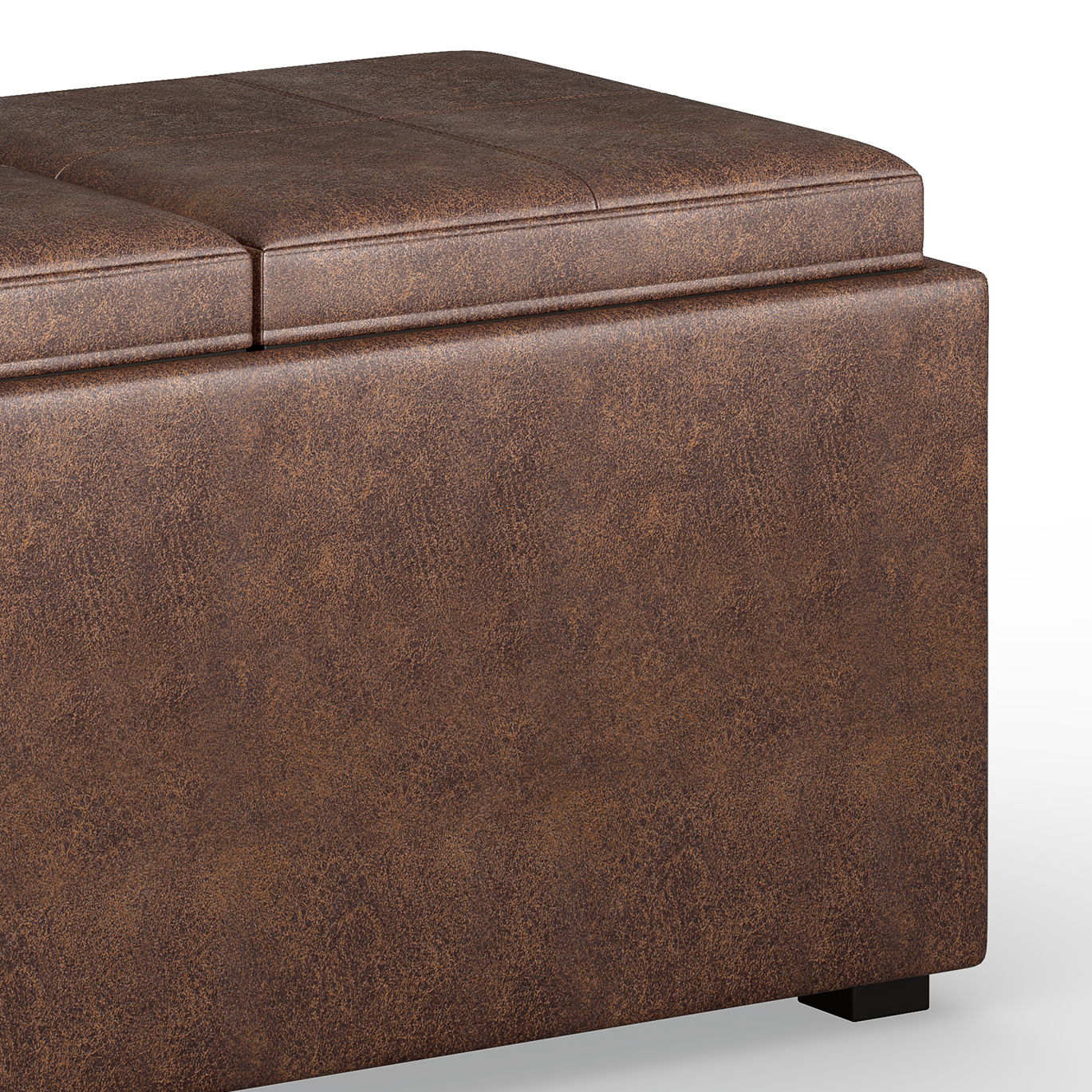 Avalon - 5 Piece Storage Ottoman, Contemporary Simpli-Home