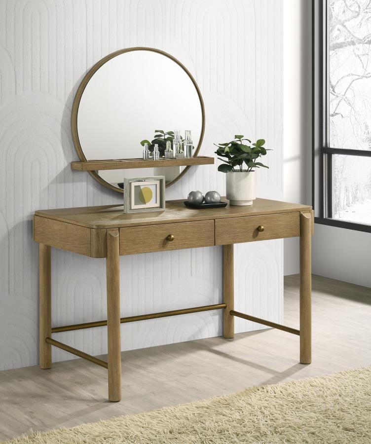 Arini - 2 Piece Makeup Vanity Table And Mirror Set Coaster Fine Furniture