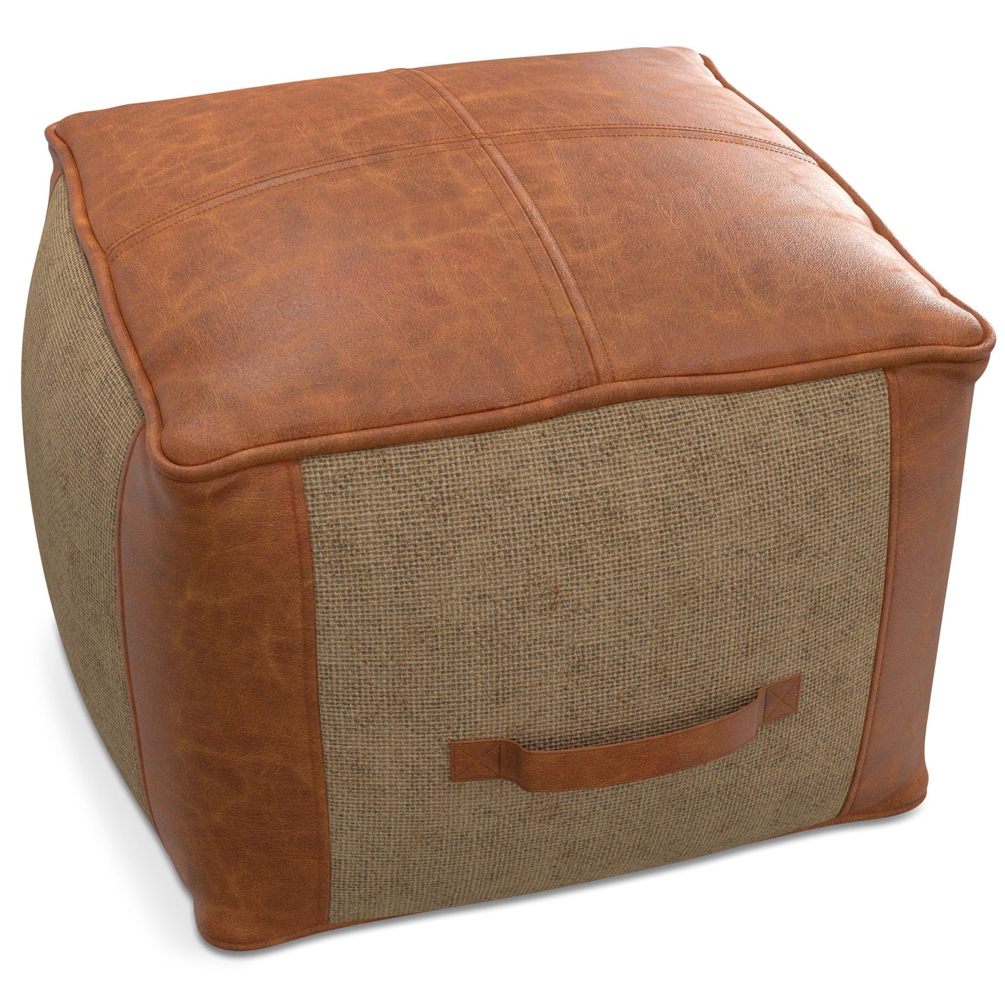 Atkinson - Pouf - Tan Simpli-Home