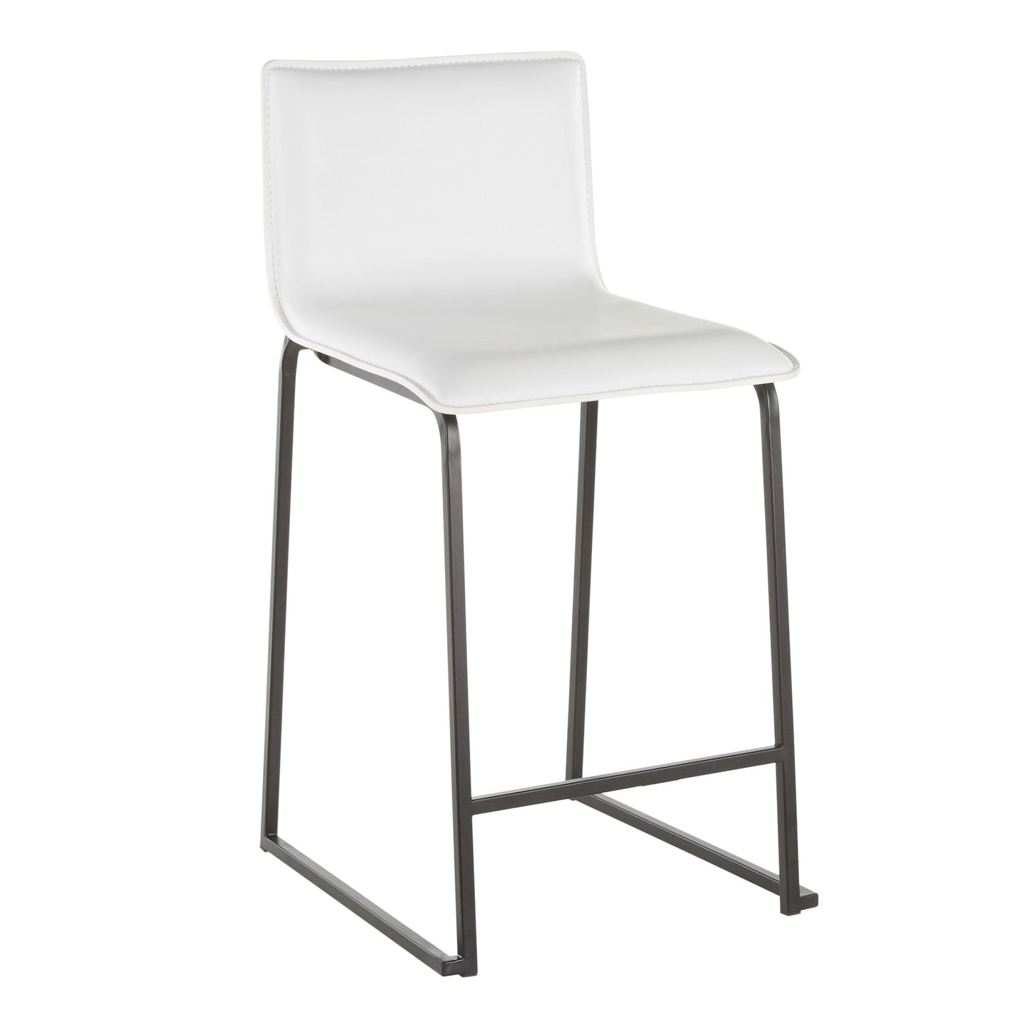 Mara - Upholstered Contemporary Counter Stool (Set of 2) Lumi Source