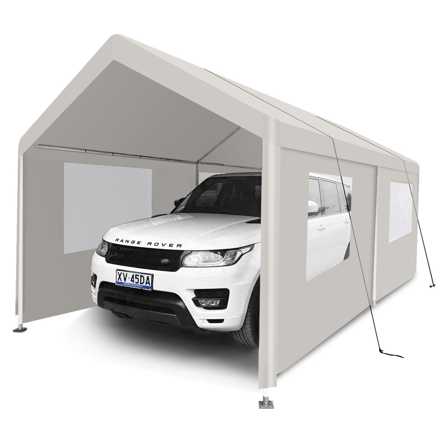 Carport, 10x20 Heavy Duty Portable Carport Garage Tent For Outdoor Storage Shelter Home Essentials