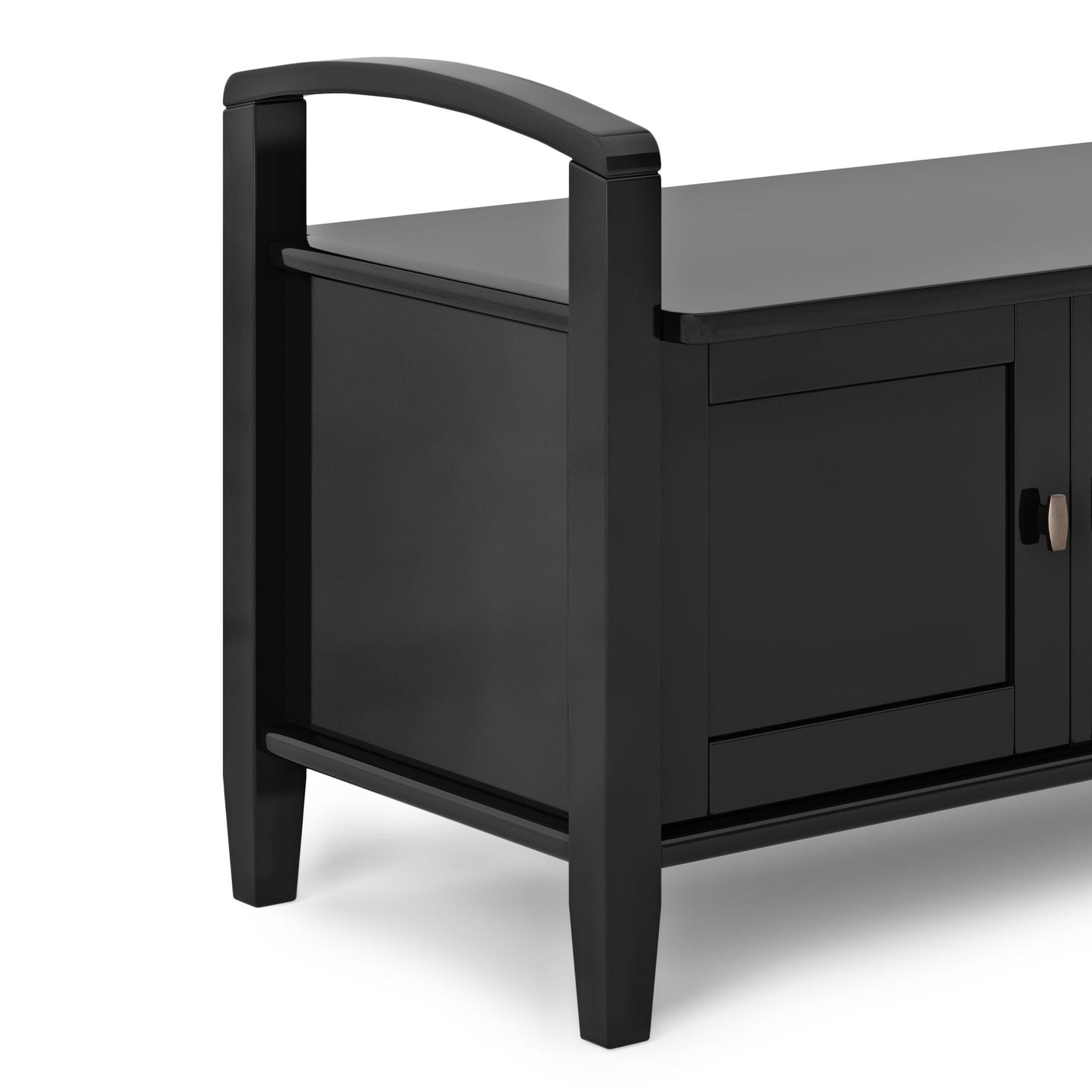 Warm Shaker - Handcrafted Entryway Storage Bench Simpli-Home