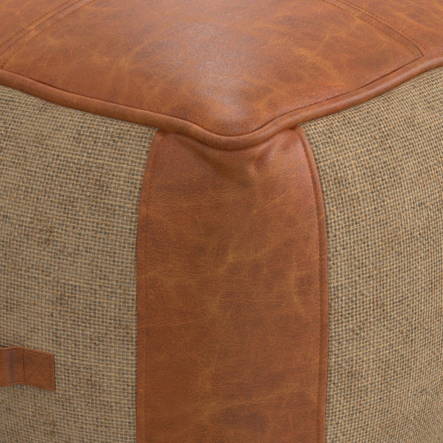 Atkinson - Pouf - Tan Simpli-Home
