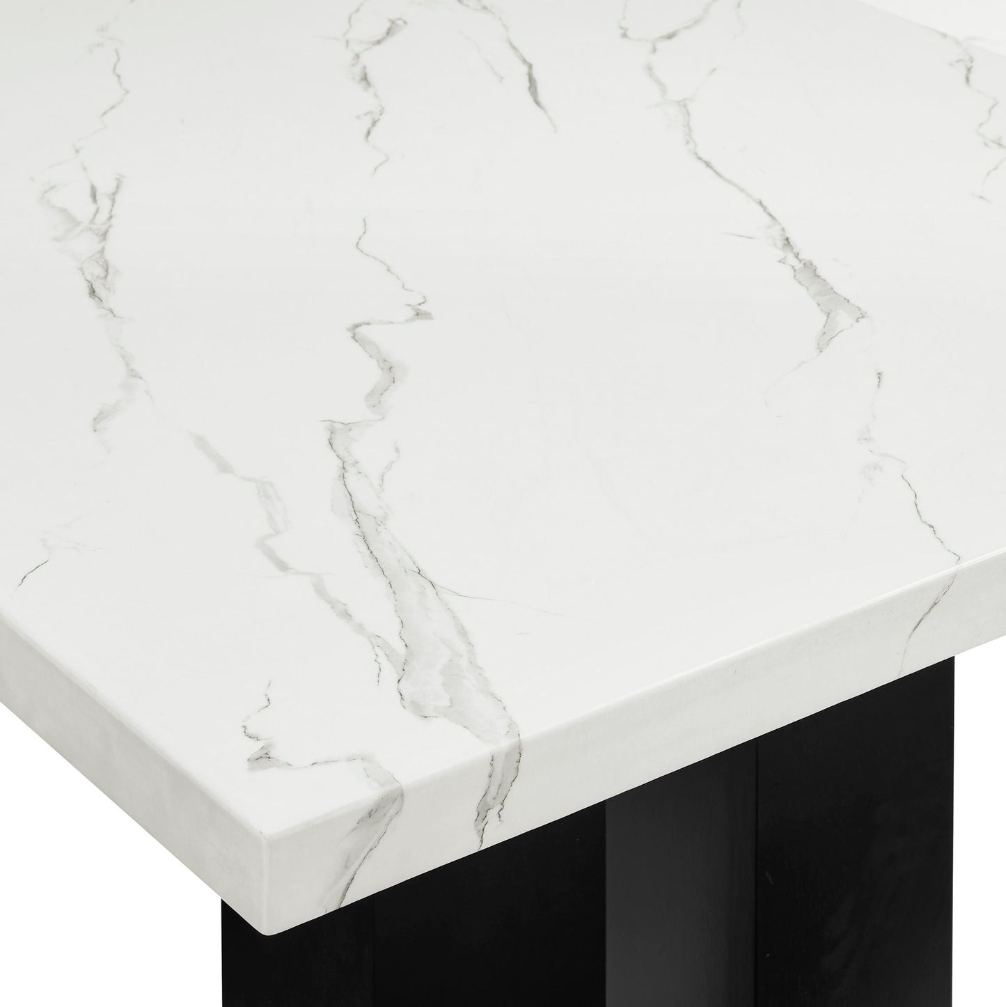 Parkside - Dining Table - White Crown Mark