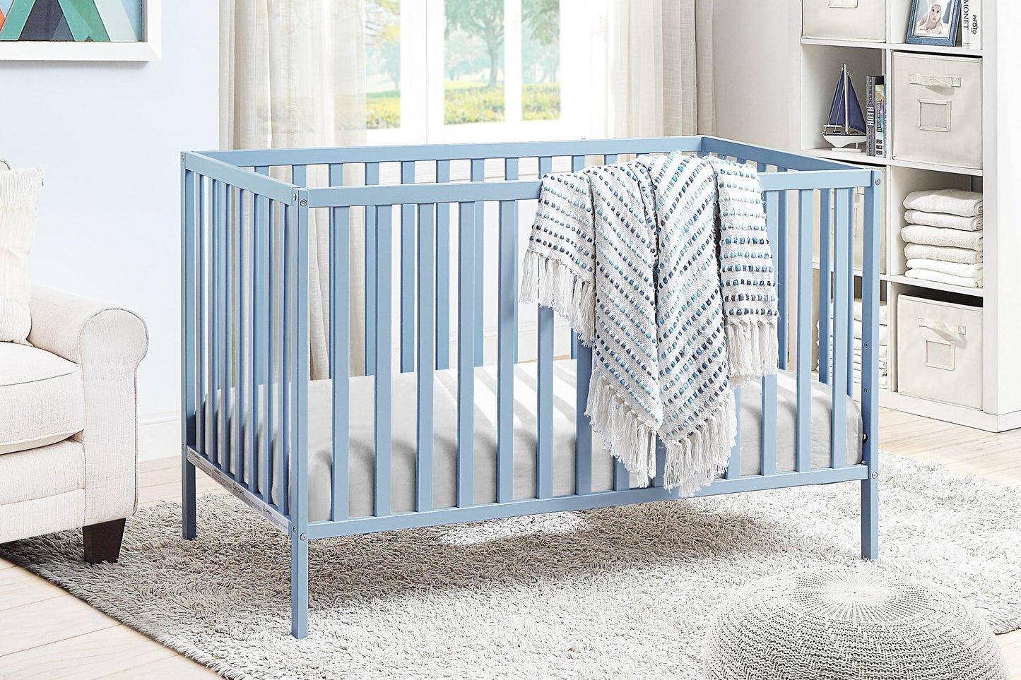 Palmer - 3-in-1 Convertible Island Crib Suite Bebe