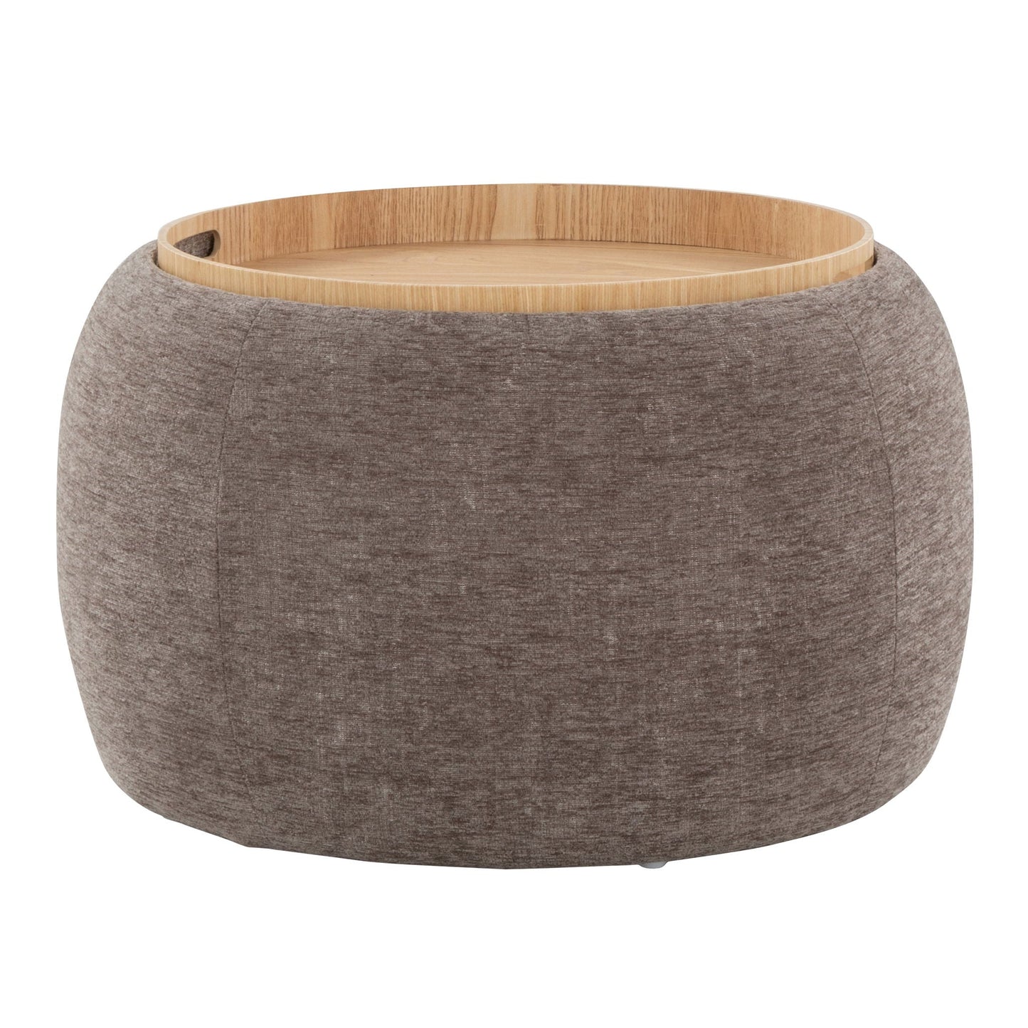 Tray - Pouf Contemporary Ottoman Lumi Source