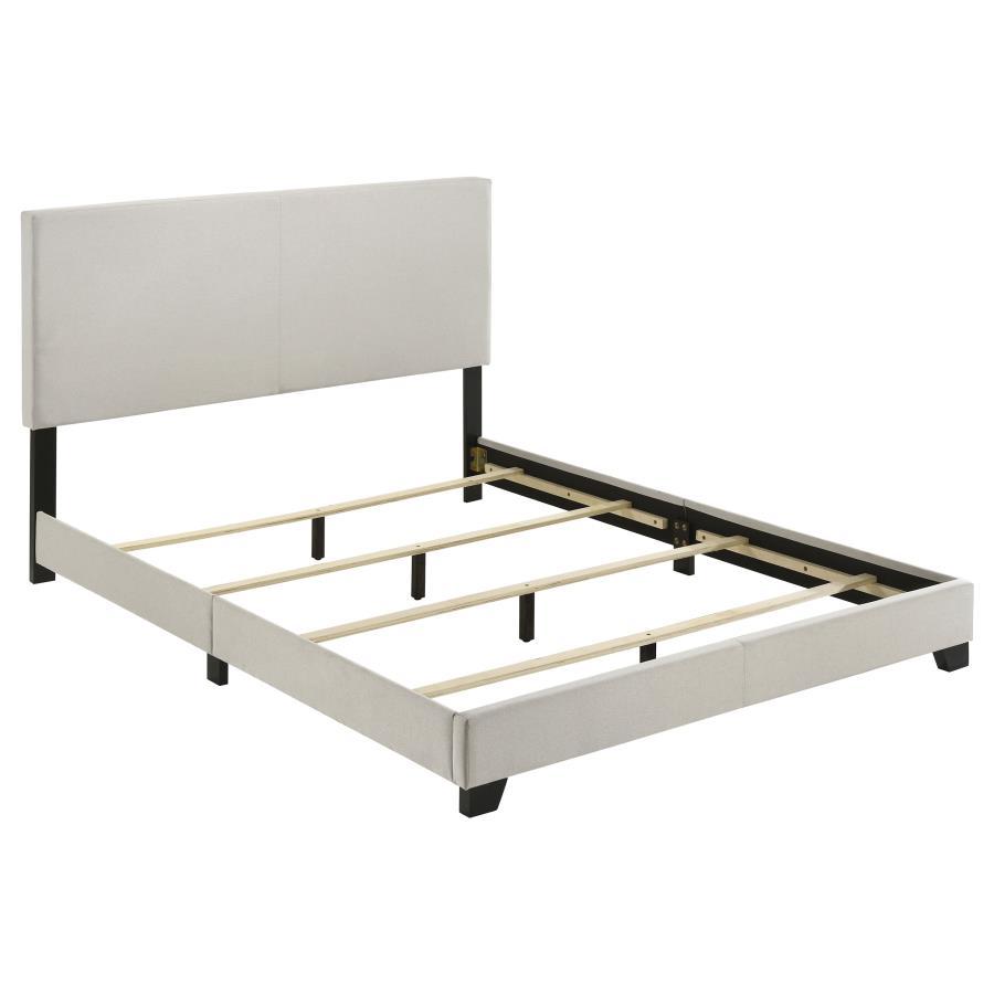 Dorian - Upholstered Panel Bed CoasterEveryday