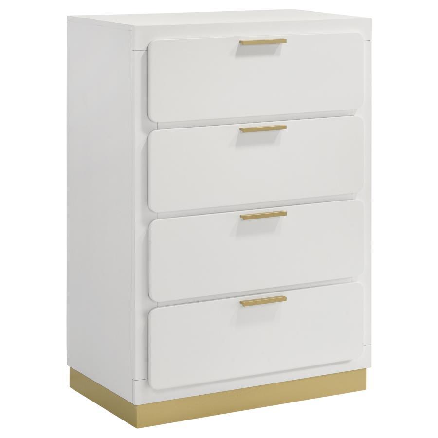 Caraway - 4-Drawer Bedroom Chest Coaster Fine Furniture