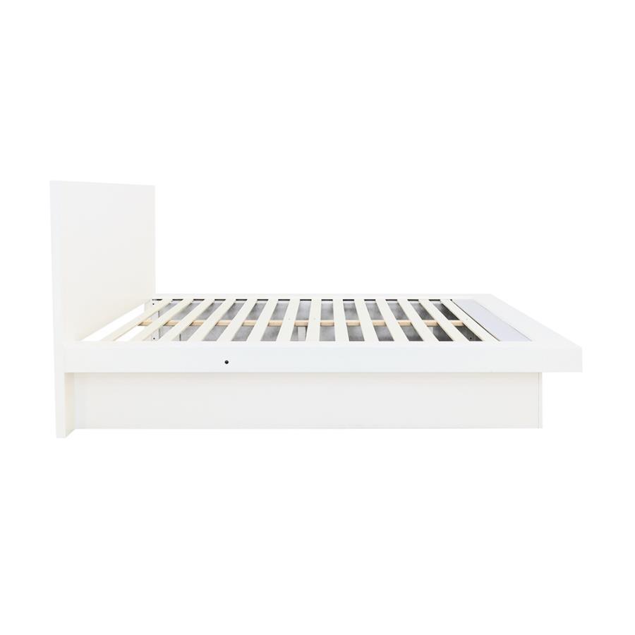 Jessica - Wood LED Panel Bed CoasterEssence