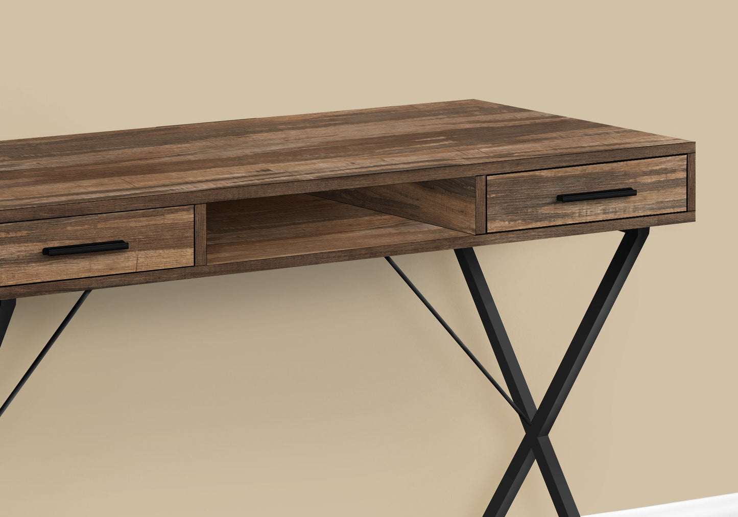 Computer Desk, Home Office, Laptop, Left / Right Set-Up, Storage Drawers, Work, Contemporary, Modern 8th Street