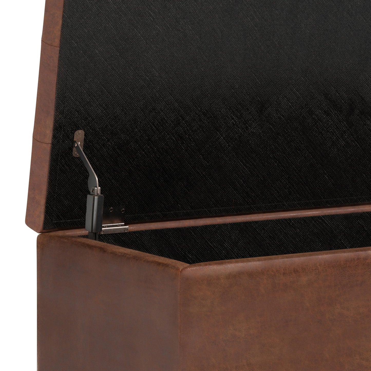 Cosmopolitan - Upholstered Storage Ottoman Simpli-Home