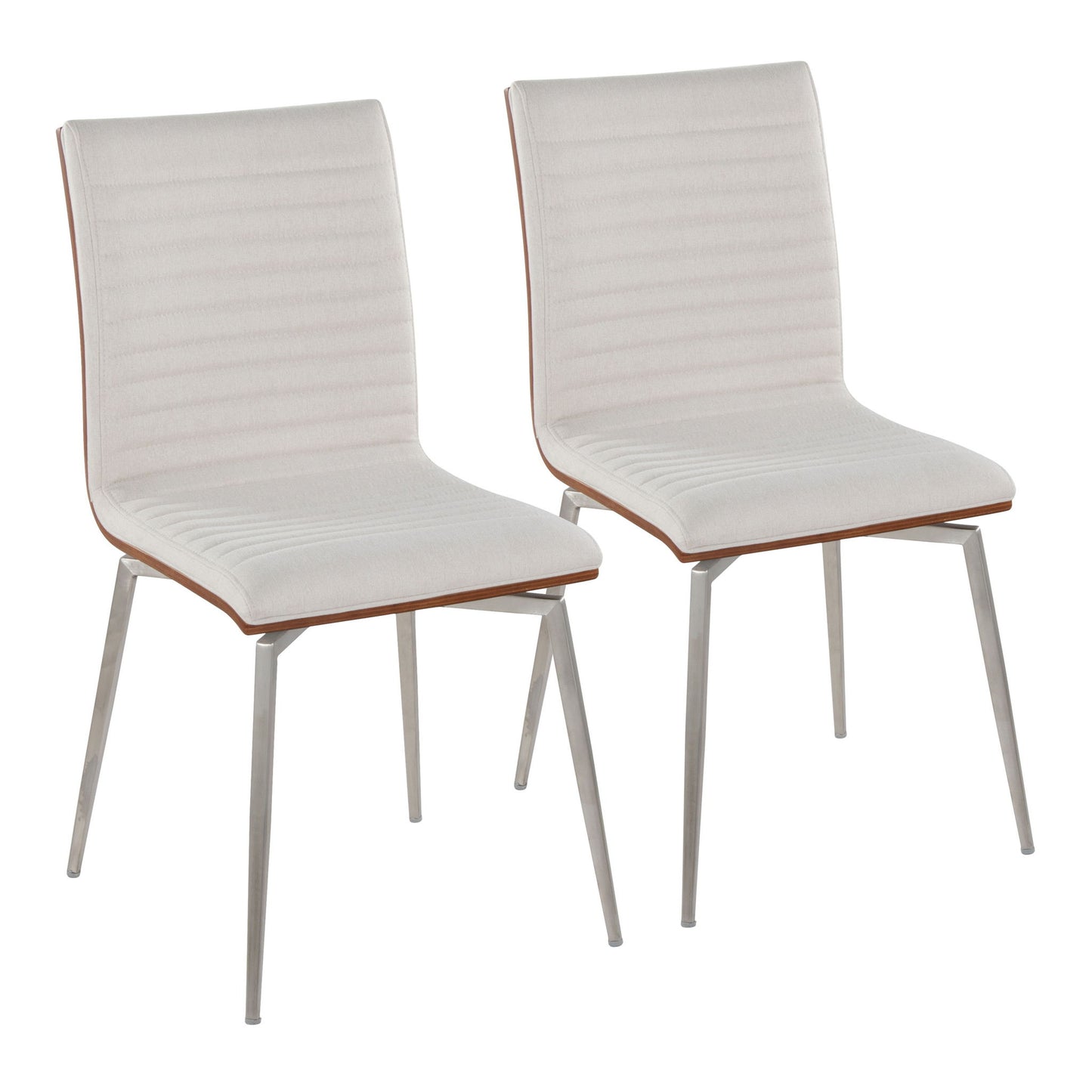 Mason - Contemporary Dining Chair (Set of 2) With Swivel Lumi Source