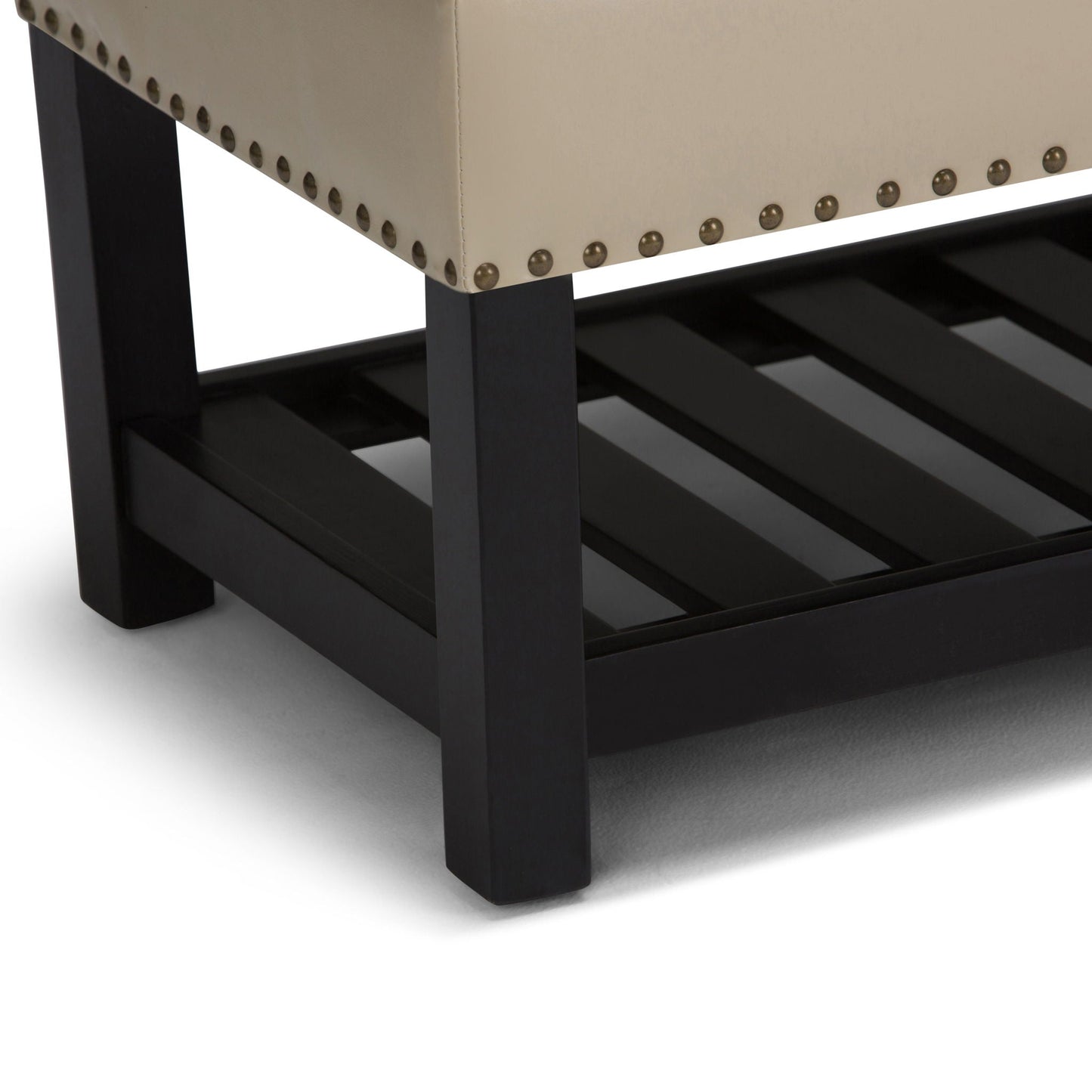 Lomond - Upholstered Storage Ottoman Bench Simpli-Home