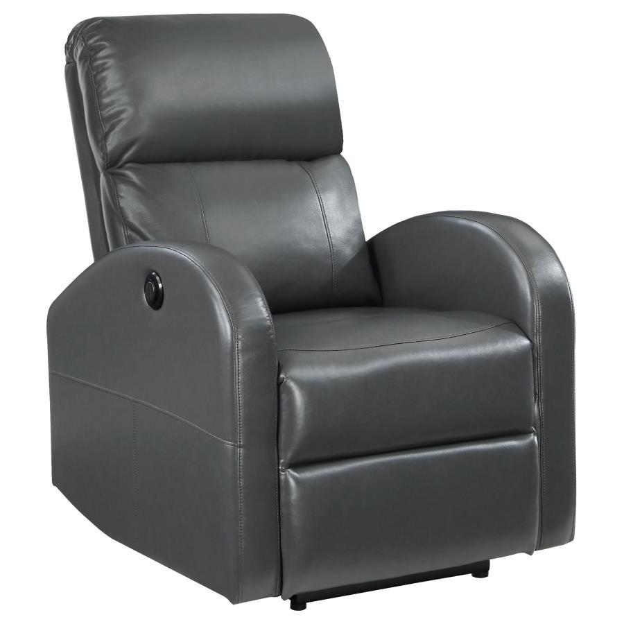Grant - Upholstered Power Recliner Chair Coaster Fine Furniture