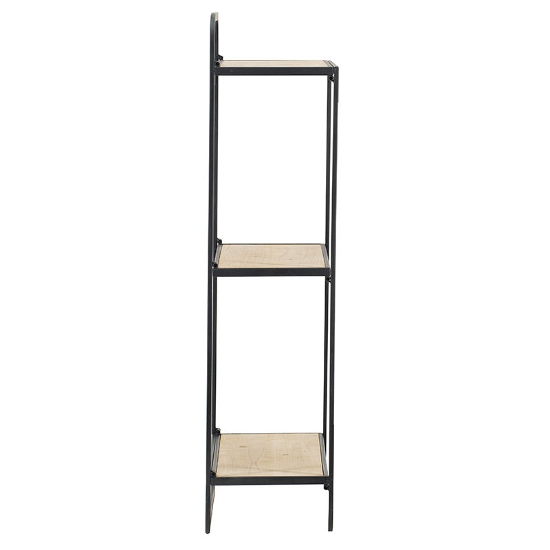 Wall Shelf - Black Brown Daily Nest