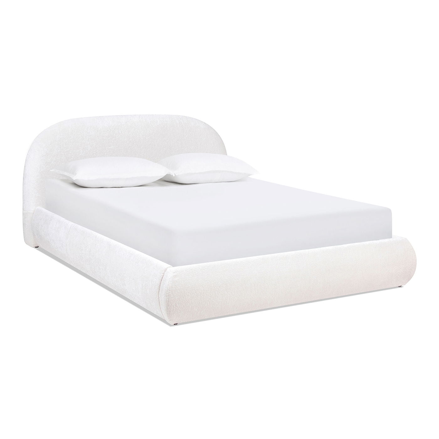 Archie Puffy Grounded - Upholstered Platform Bed Jennifer Taylor Home