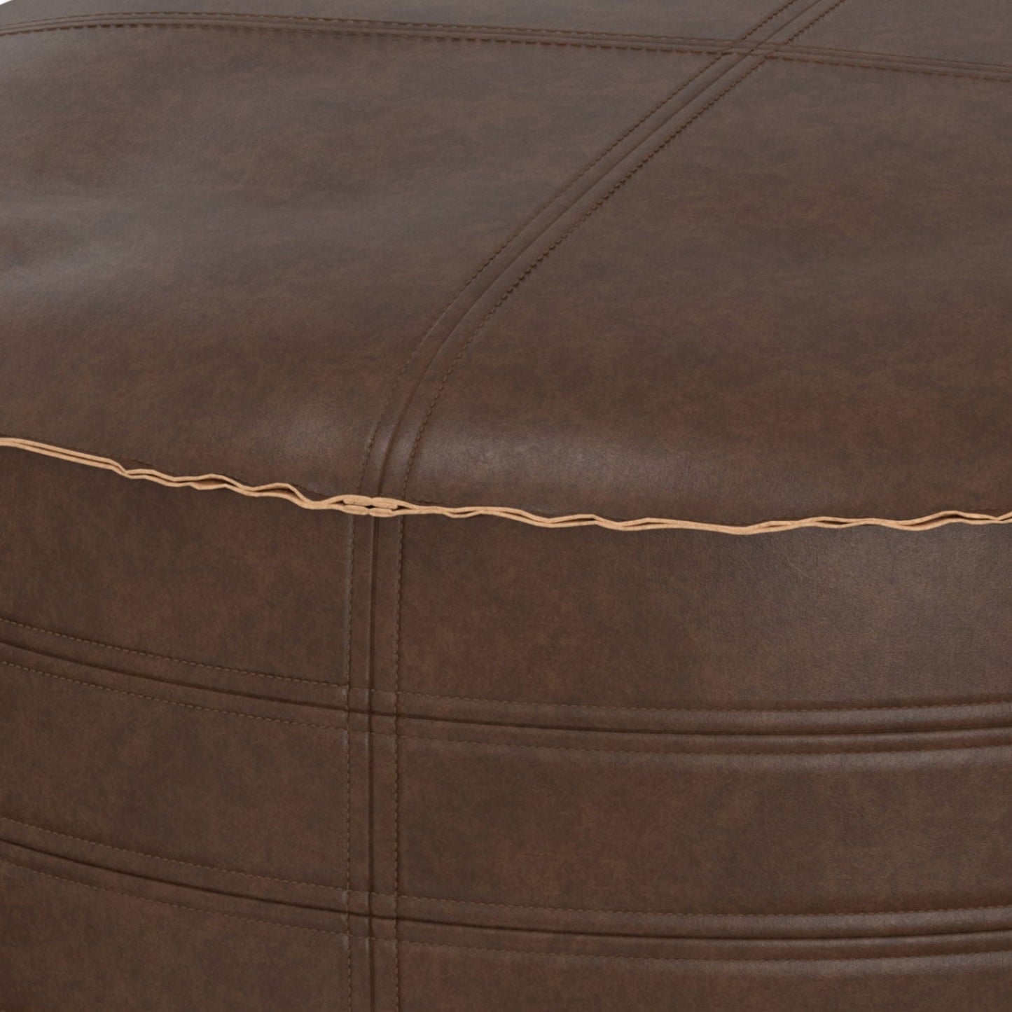 Brody - Round Pouf Simpli-Home
