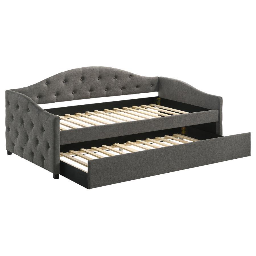 Sadie - Upholstered Daybed With Trundle CoasterEveryday