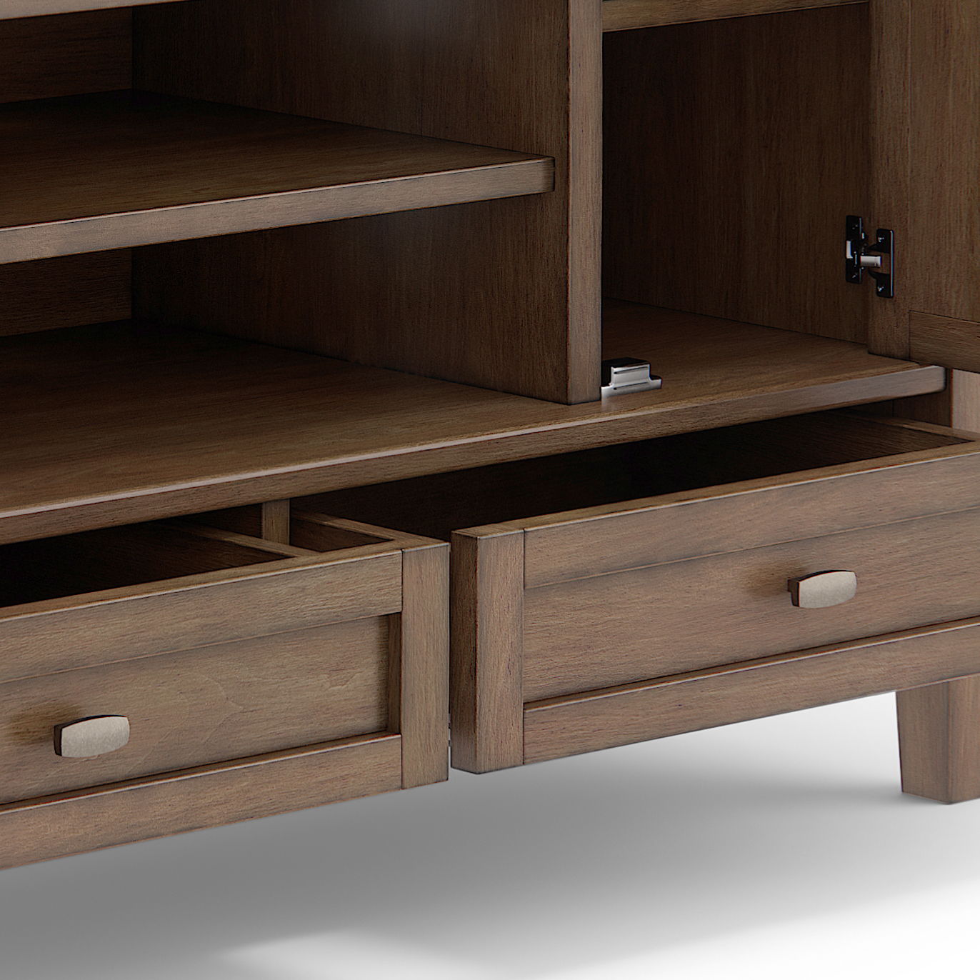 Warm Shaker - TV Media Stand Handcrafted Simpli-Home