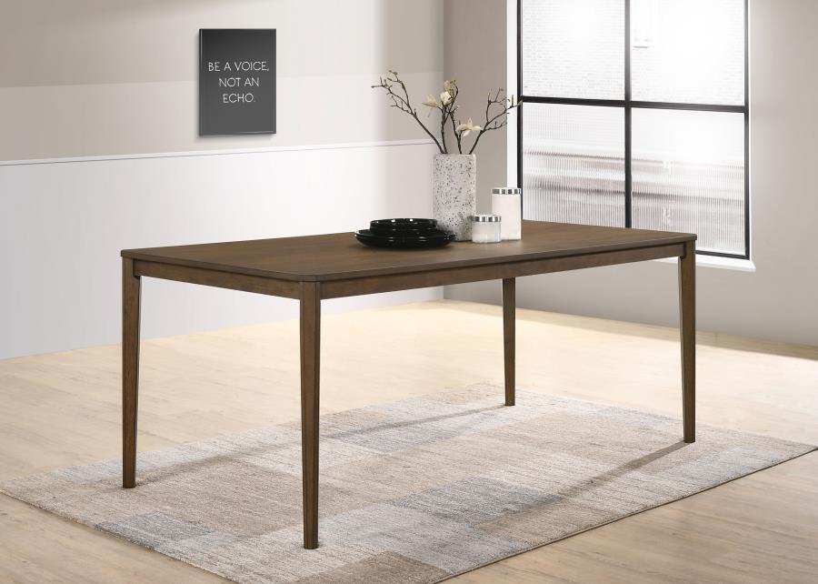 Wethersfield - Rectangular Wood Dining Table - Walnut CoasterEveryday