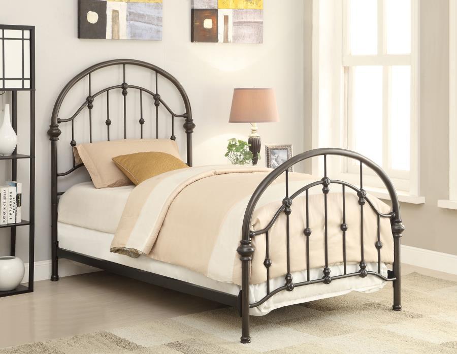 Rowan - Metal Open Frame Bed CoasterEssence