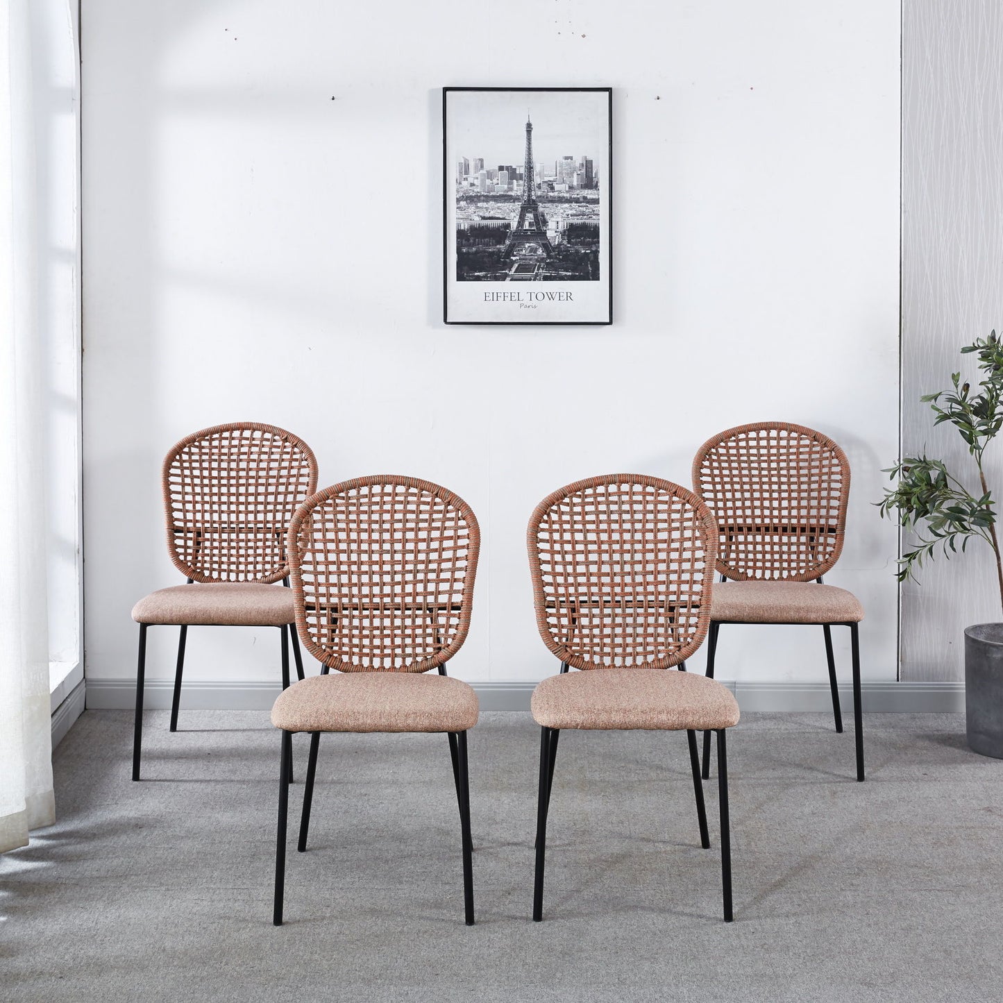 Sennit Chair, Dining Chair, Coffee Chair Home Essentials
