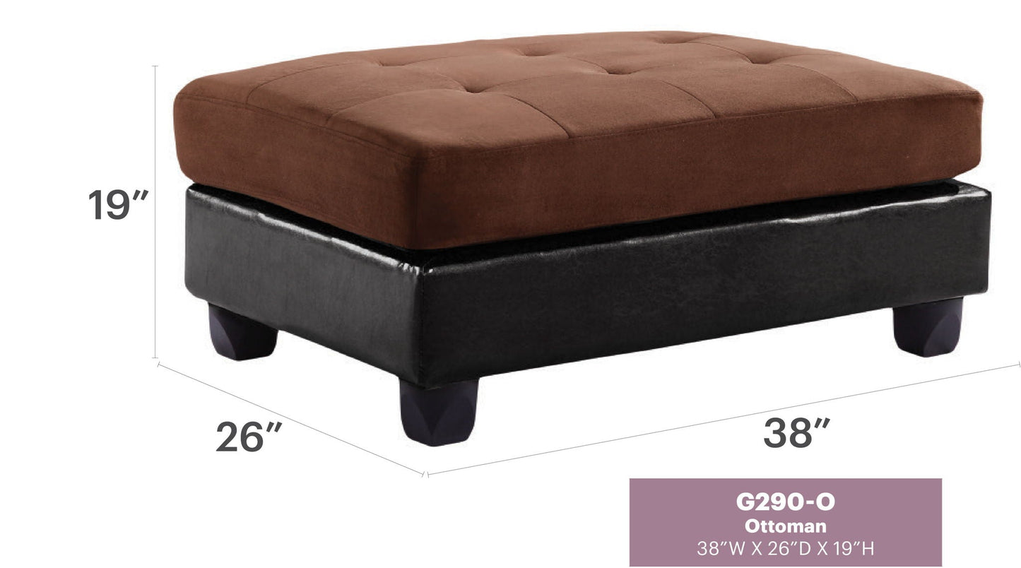 Chic Contemporary Ottoman Glory Furniture