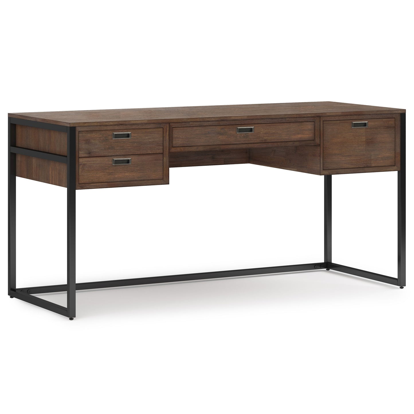 Richmond - Desk - Rustic Natural Aged Brown Simpli-Home