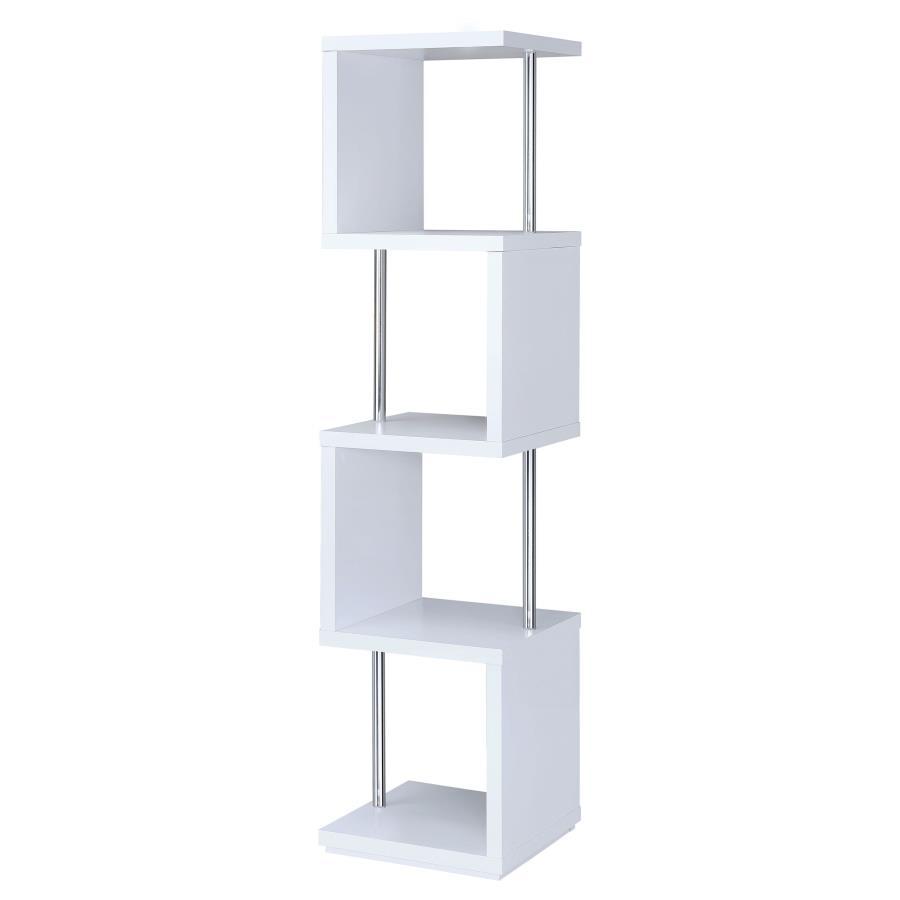 Baxter - 4-shelf Bookcase CoasterEveryday