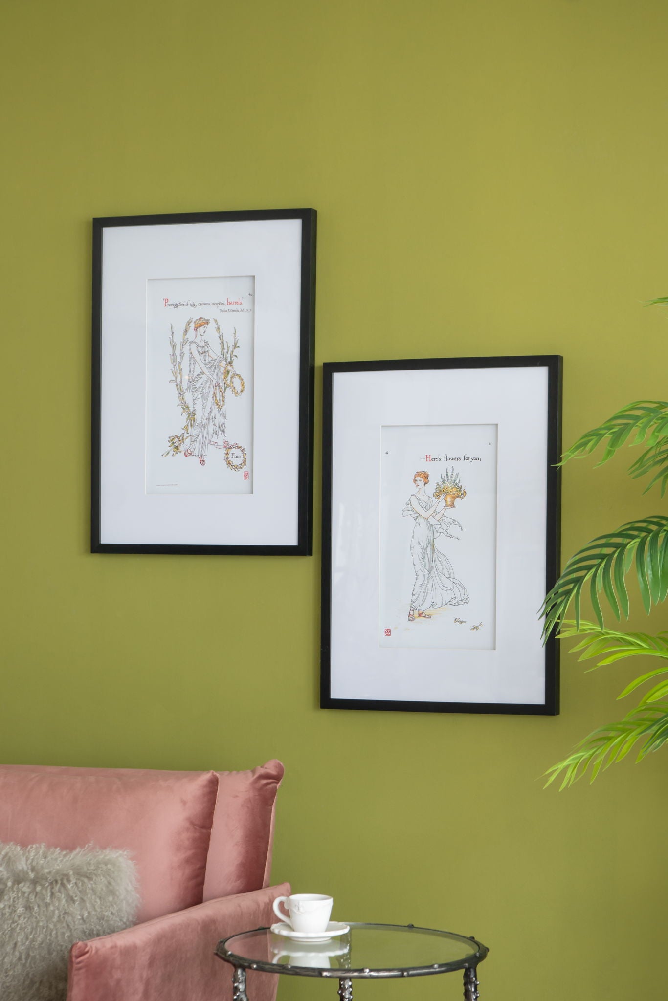 Wall Arts (Set of 2) - Black White Daily Nest